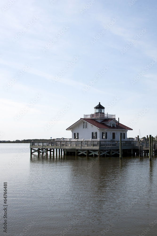 Fototapeta premium Roanoke Marshes Lighthouse 