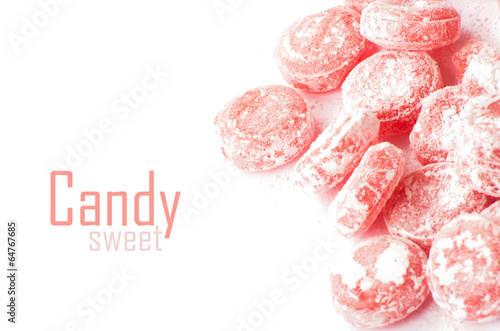 Candy isolated on white