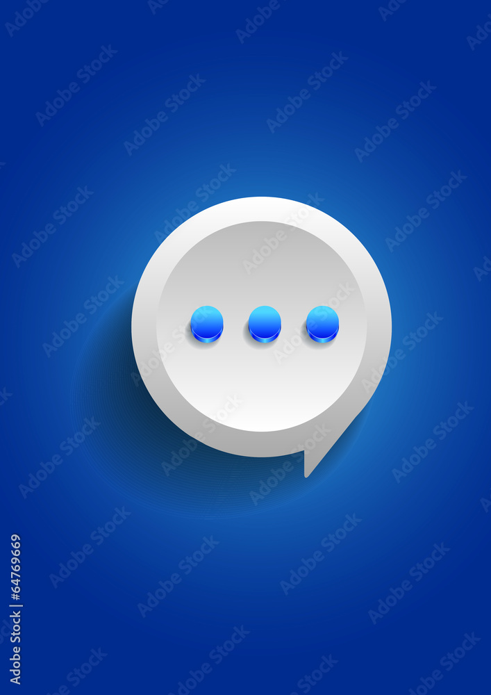 Vector speech bubble Vector speech bubble