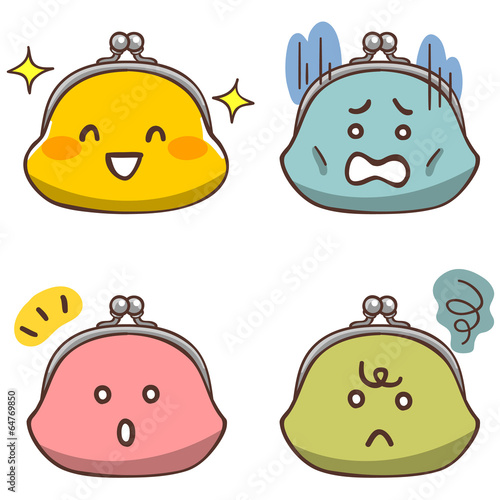 財布のキャラクター色違い