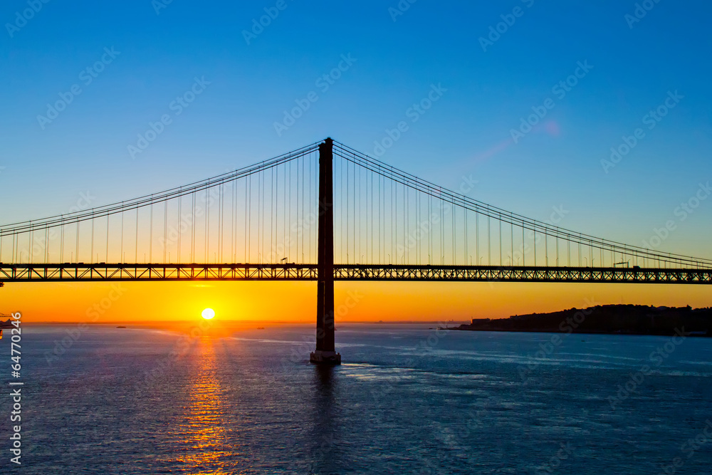 Sunrise at Lisbon