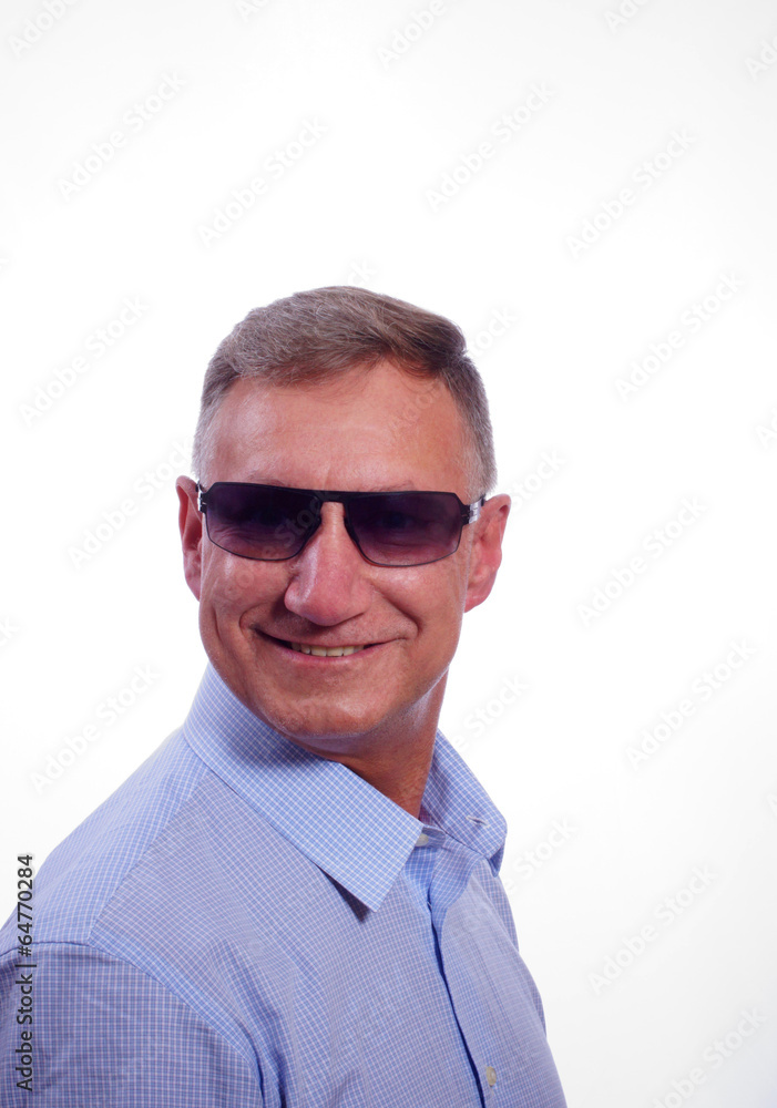 man with fashionable sunglasses man with fashionable sunglasses