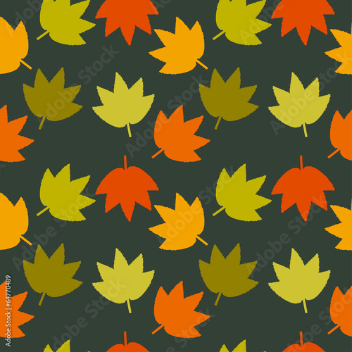 Autumn Leaves Seamless Texture