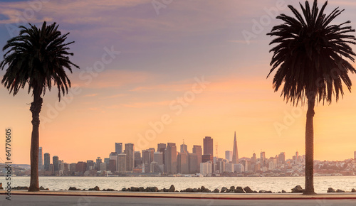 San Francisco and Bay Bridge taken from Treasure Island. © f11photo