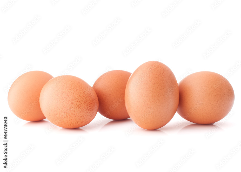 Egg isolated on white background cutout Egg isolated on white background cutout