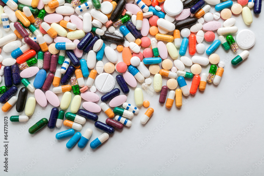 Assorted pills Assorted pills