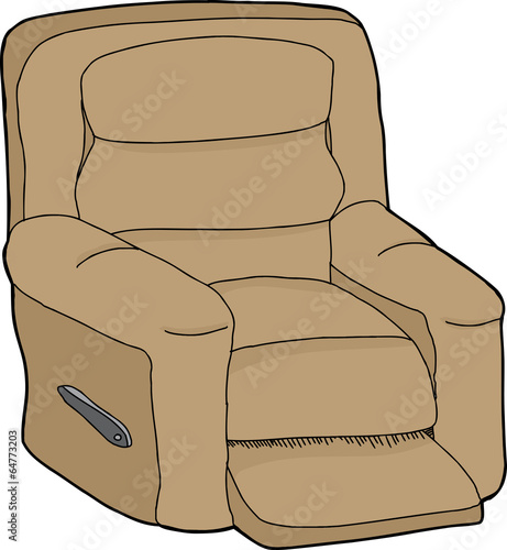 Isolated Recliner photo