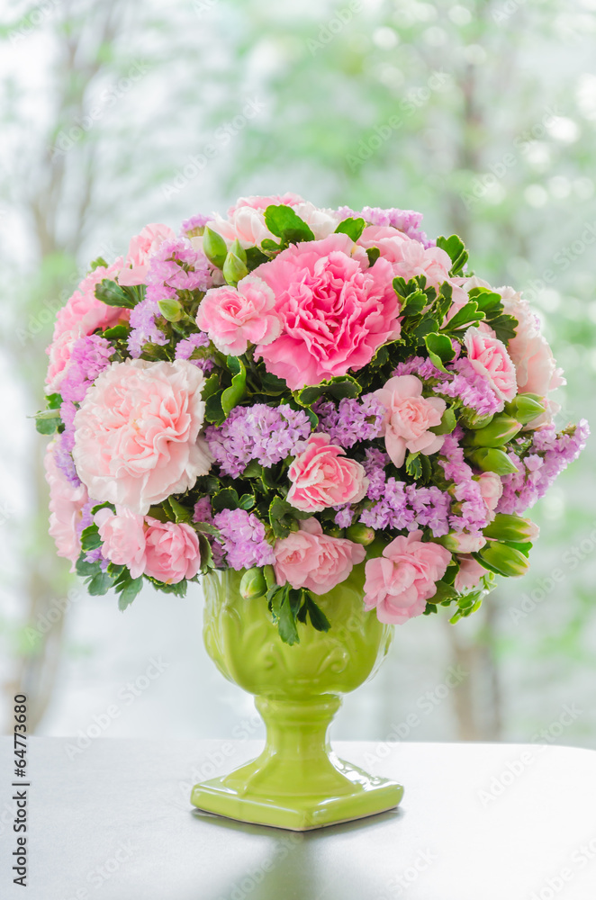 Bouquet in vase Bouquet in vase