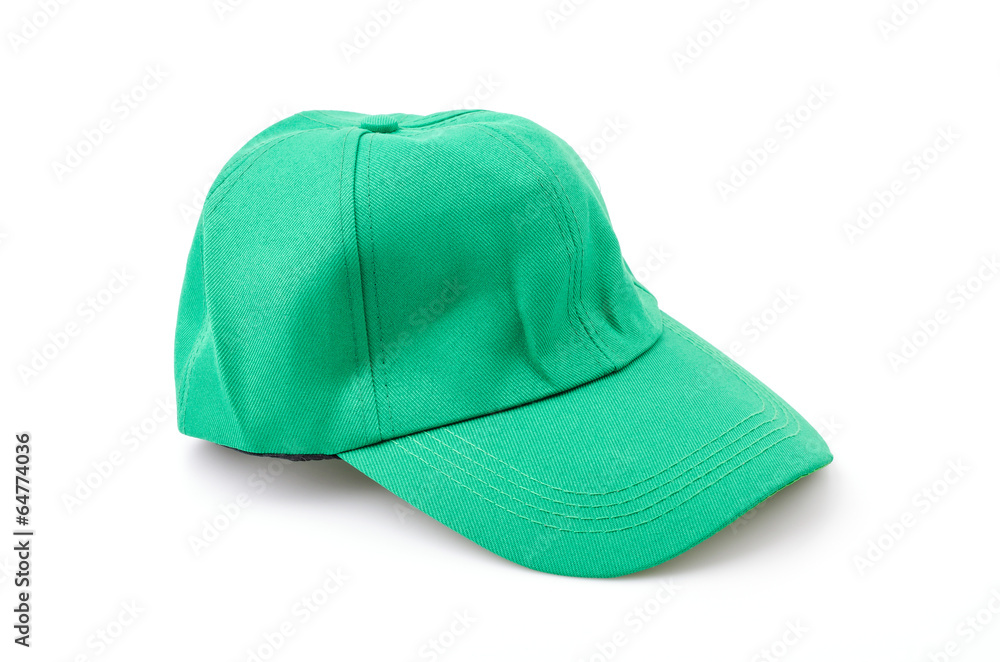 Baseball cap isolated white background Baseball cap isolated white background