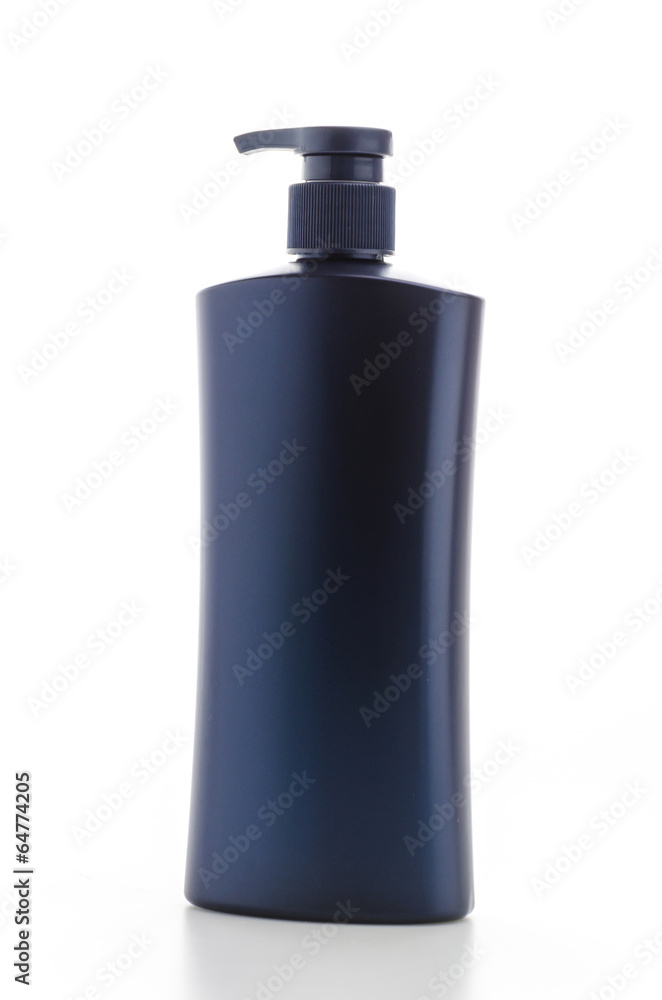 Cosmetic bottle isolated on white Cosmetic bottle isolated on white
