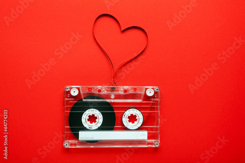 Vintage audio cassette