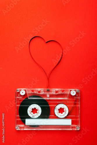 Vintage audio cassette