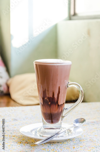 Hot chocolate drink