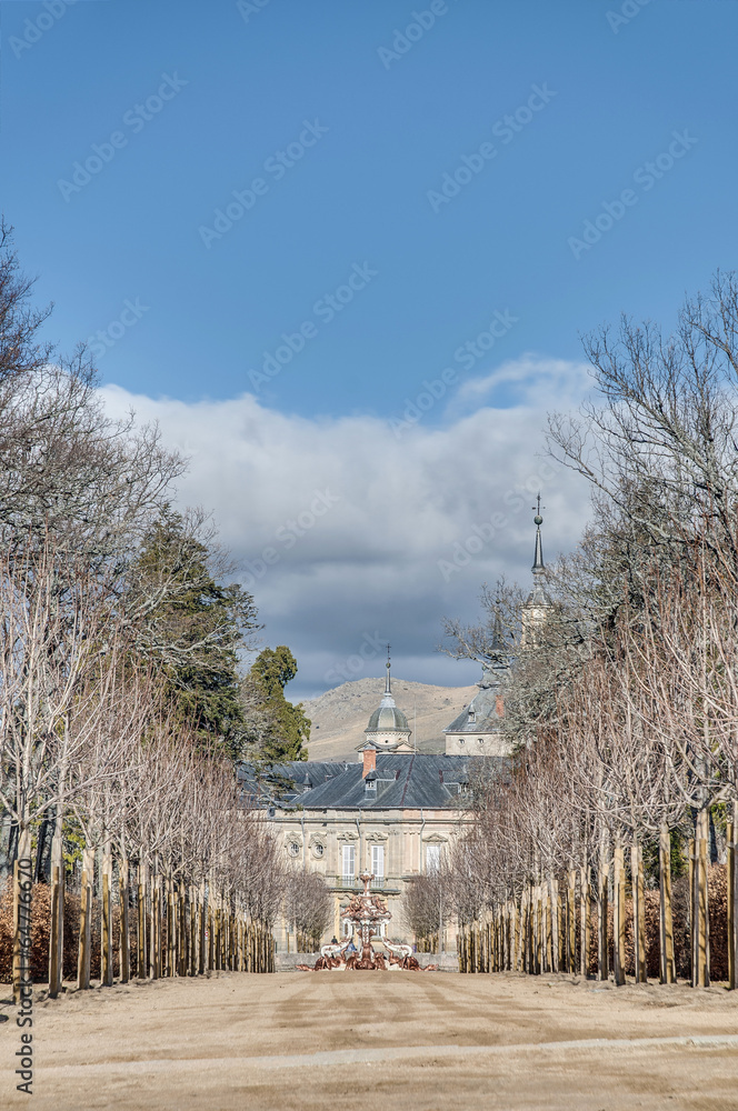 Fototapeta premium Royal Palace at San Ildefonso, Spain