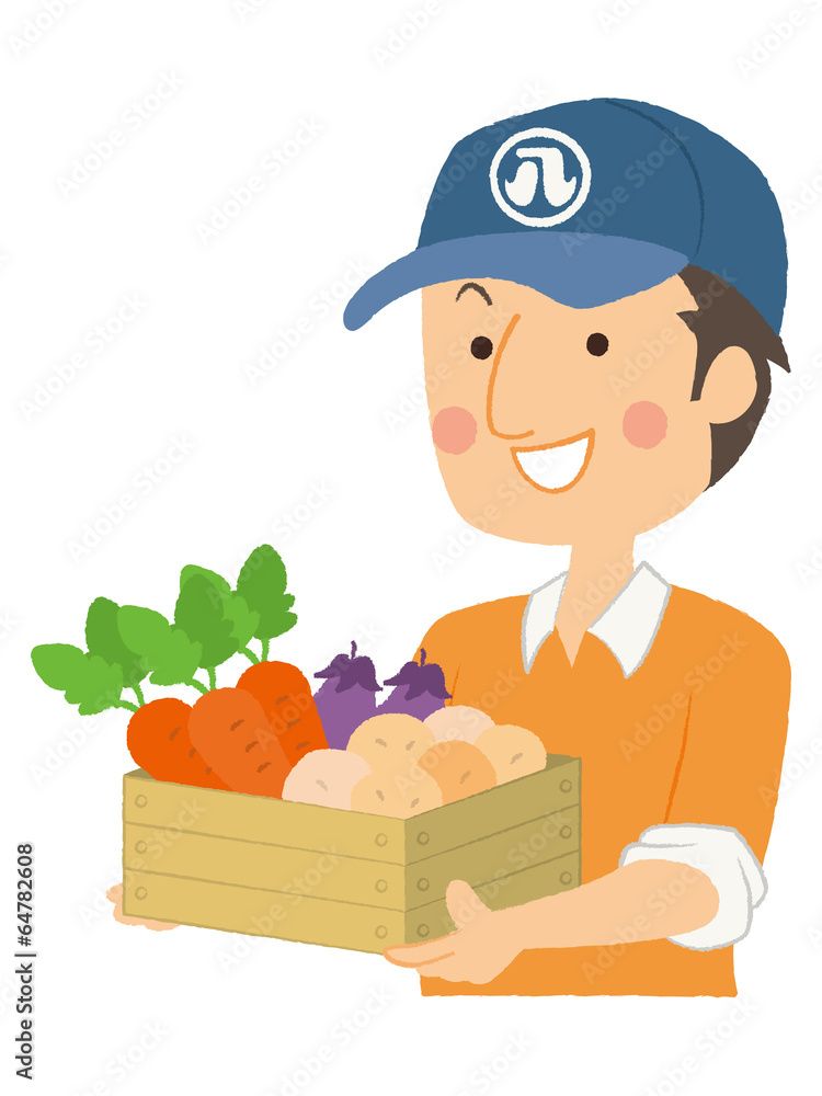 職業 八百屋 Stock イラスト Adobe Stock