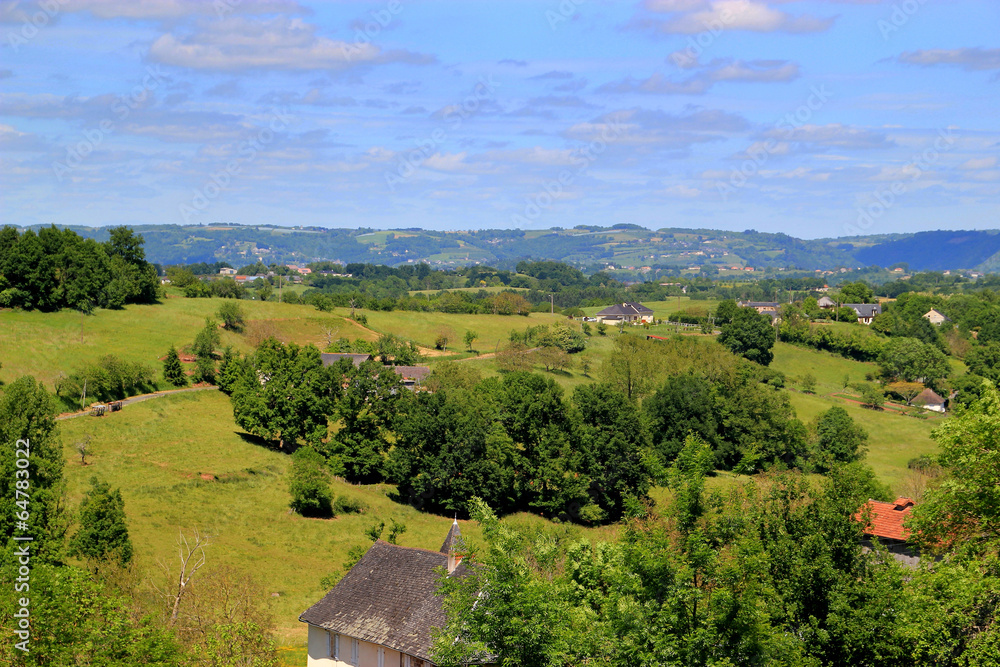 Panorama d'Yssandon. Panorama d'Yssandon.