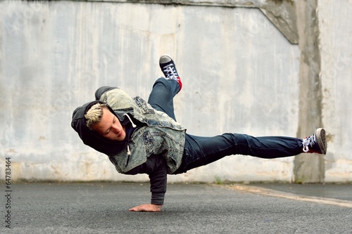 Breakdancer on the street