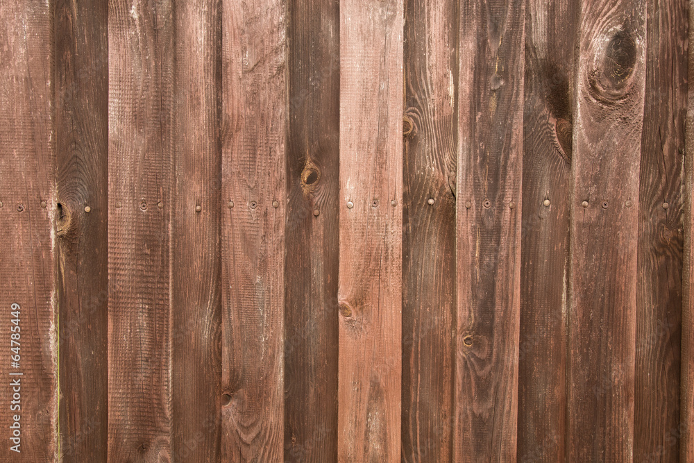 Fototapeta premium Wooden fence