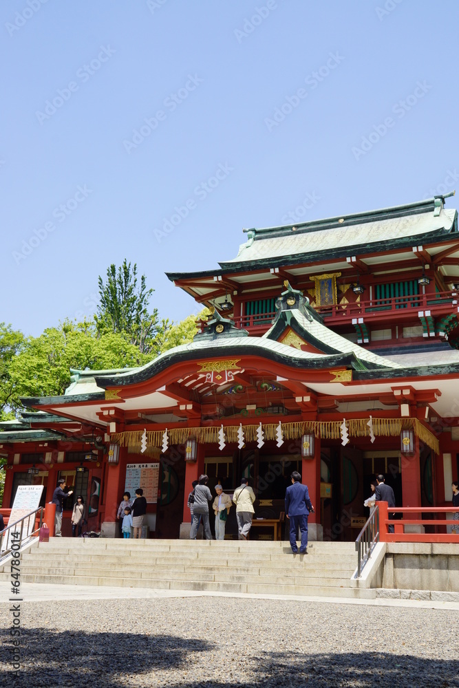 富岡八幡宮 本殿 富岡八幡宮 本殿