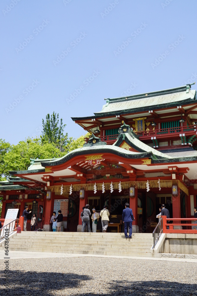 富岡八幡宮　本殿