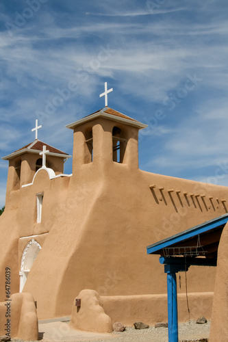 San Francisco de Asis Mission Church in New Mexico photo