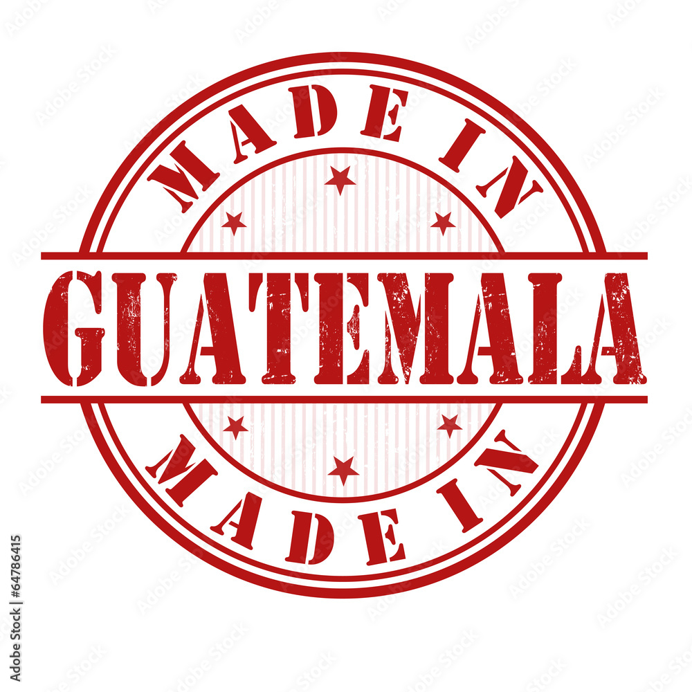 Made in Guatemala stamp