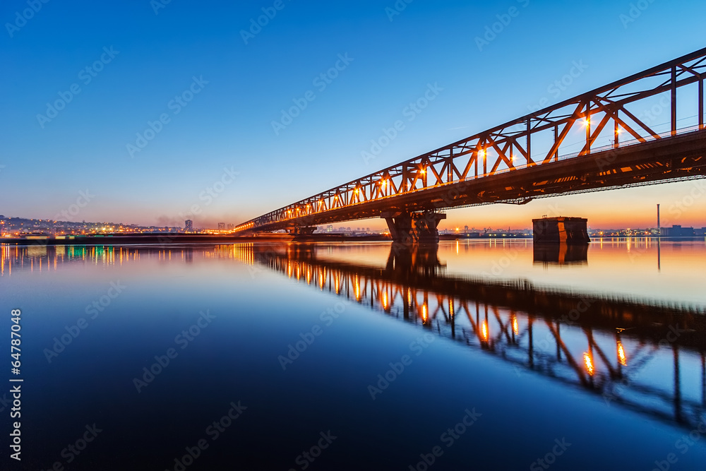 Bridge at night