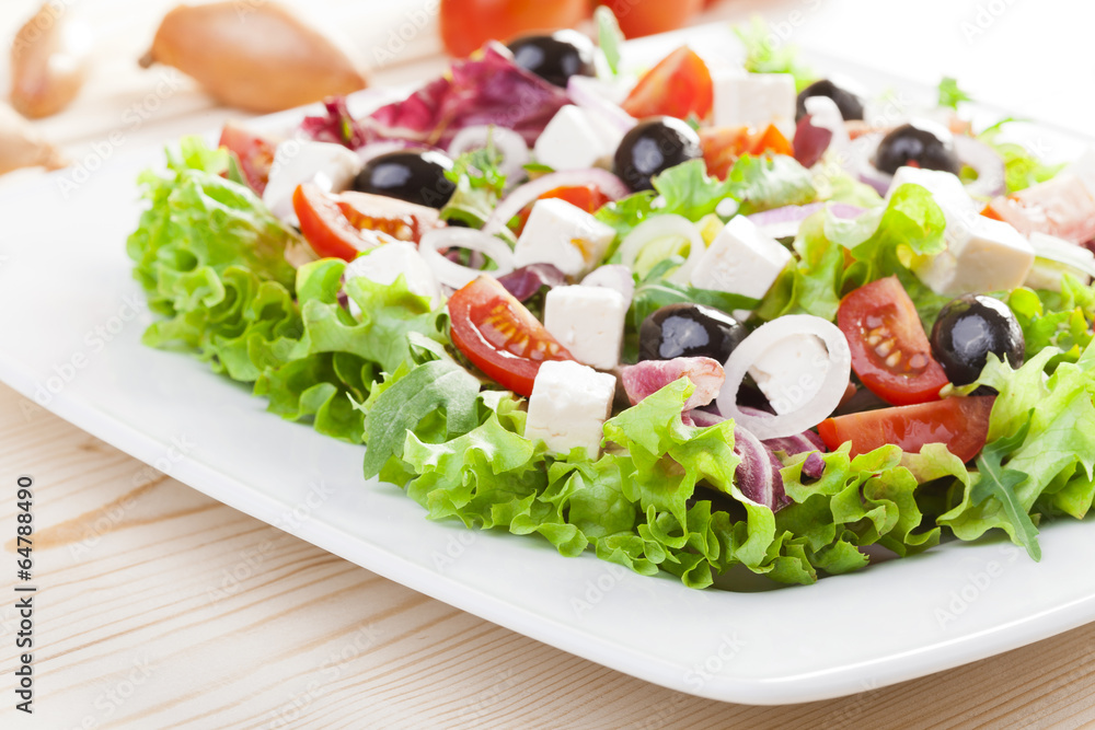 Fresh Greek salad