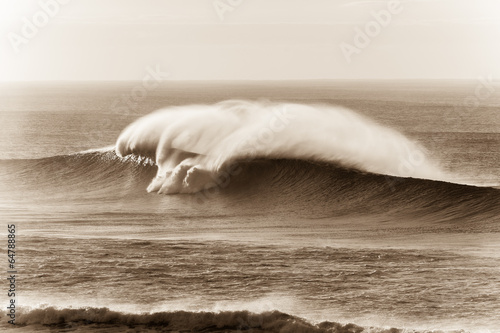 Wave Sepia Contrasts Crashing Water #64788865