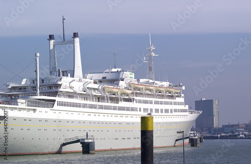 passenger ship in Rotterdam photo