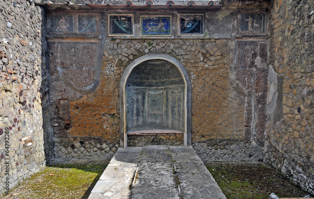 Fototapeta premium Gli scavi di Ercolano - Napoli