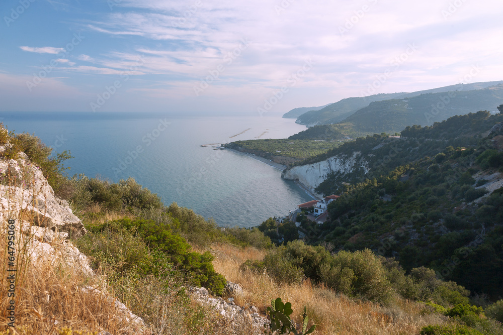 Apulien, Gargano, Mattinata, Baia di Pugnochiuso Apulien, Gargano, Mattinata, Baia di Pugnochiuso