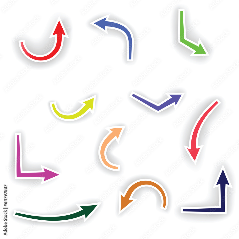 set of arrows set of arrows