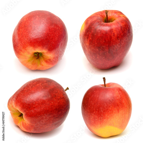 Collection of red apples