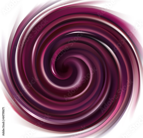 Vector background swirling purple liquid