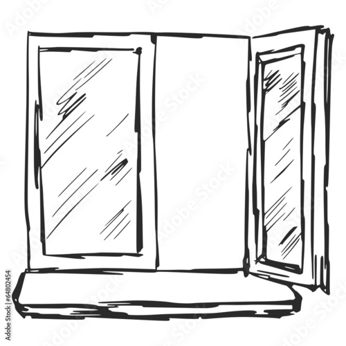 open window