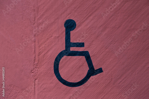 Wheelchair sign photo