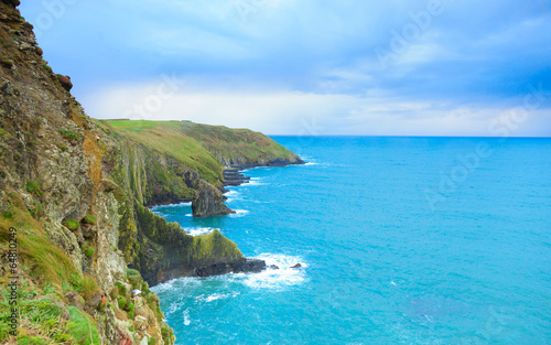 Fotografia, Obraz Irish landscape. coastline atlantic coast County Cork, Ireland