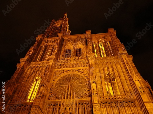 Nuit et Cathédrale - Strasbourg
