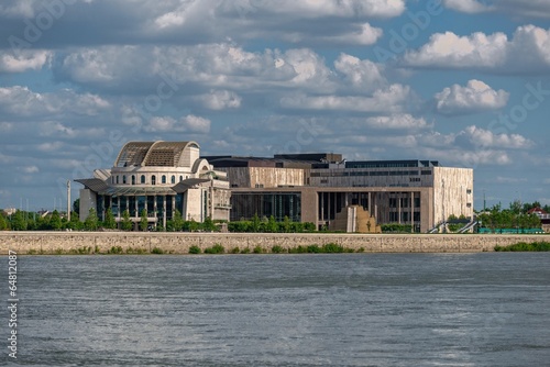 Canvas Print Budapest, National Theater of Hungary