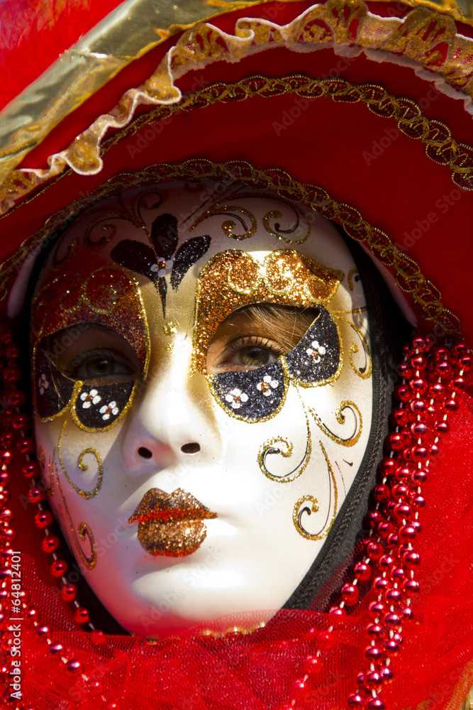 Venetian carnival mask Venetian carnival mask