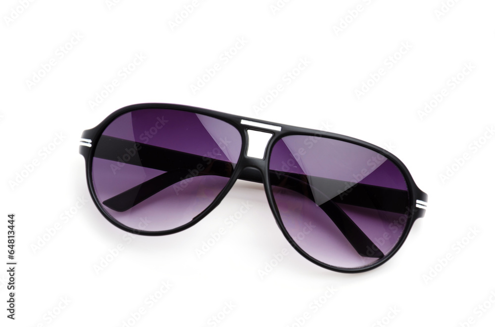 Sunglasses isolated white background Sunglasses isolated white background