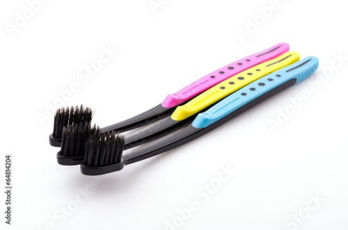 Tooth brush isolated white background