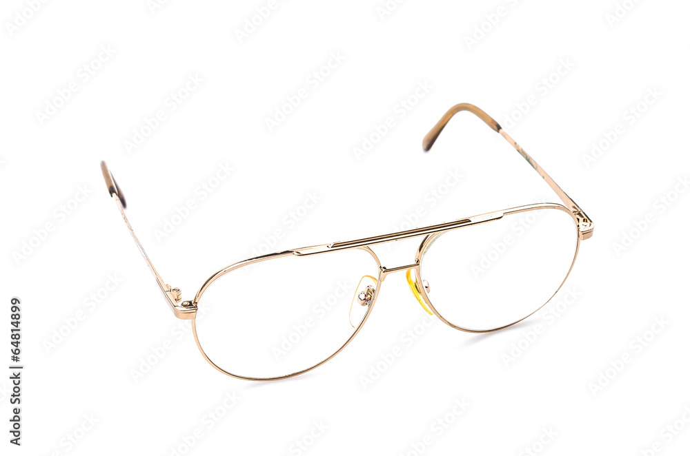 Eyeglasses isolated white background Eyeglasses isolated white background
