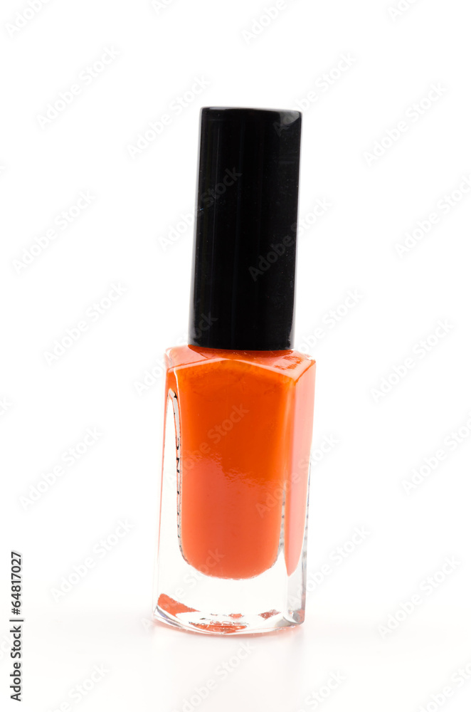 Isolated nail polish Isolated nail polish