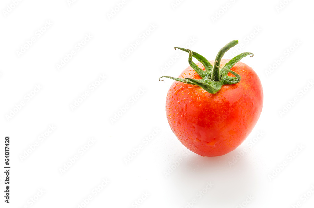 Tomato isolated on white Tomato isolated on white