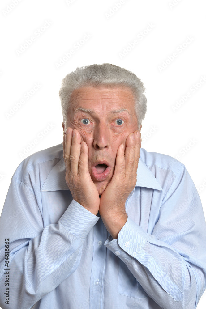 Portrait of a senior man Portrait of a senior man