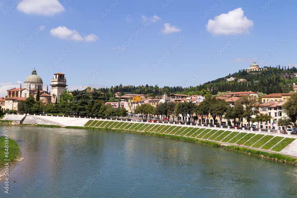 Cityscape of Verona