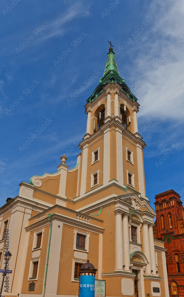 Holy Spirit church (1756) of Torun town, Poland