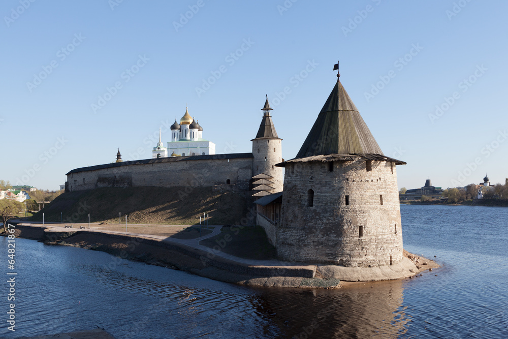 Pskov. Russia. Pskov Kremlin.